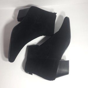 Top Shop Suede Ankle Booties